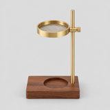 Walnut & Brass