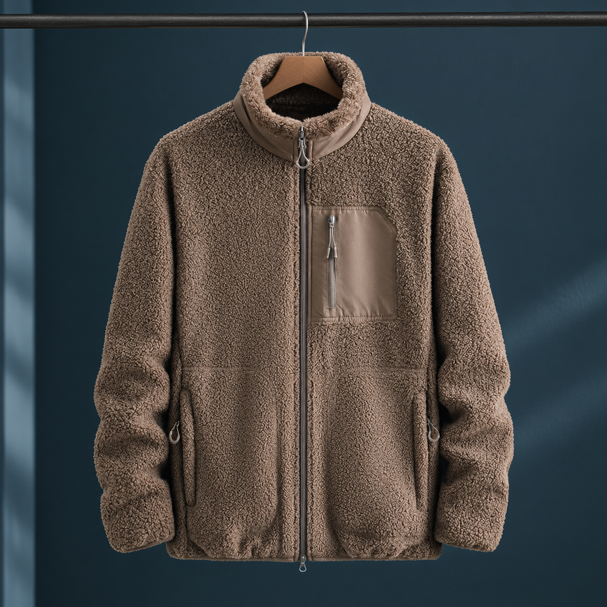 Sullivan Teddy Jacket - Camel