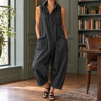 Celine Utility Jumpsuit - Black