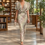 Lauren Knotted Maxi Dress - As Pictured