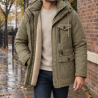 Philip Hooded Jacket - Khaki