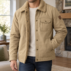 Caleb Cashmere Jacket - Khaki
