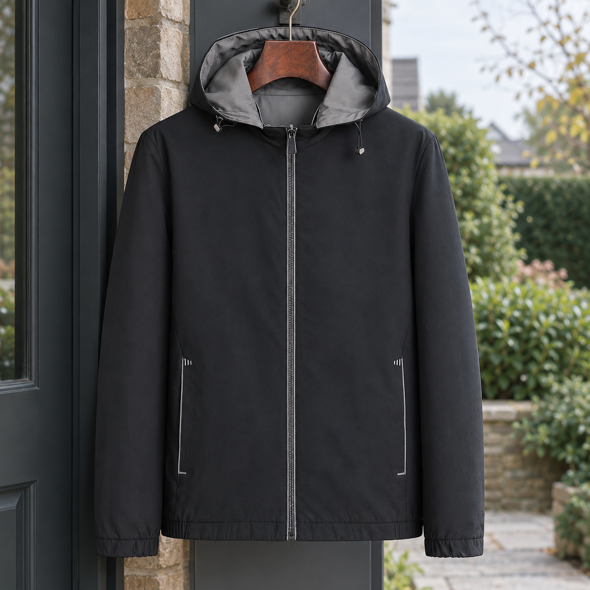 Magnus Lightweight Jacket - Black