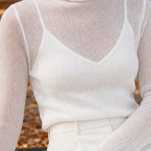 Anouska Turtleneck Sweater - Lead Product Detail