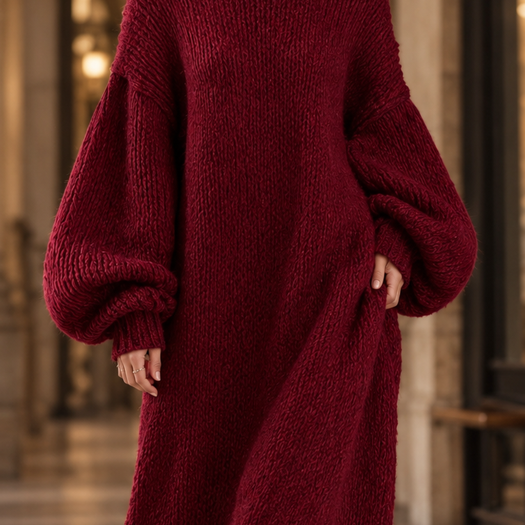 Matilda Lantern Sleeve Dress - Lead Product Detail