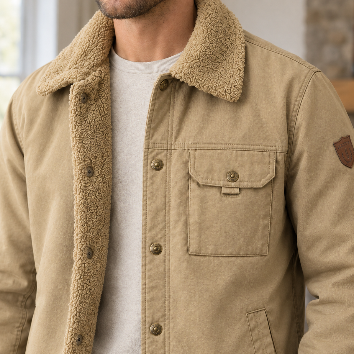 Caleb Cashmere Jacket - Lead Product Detail