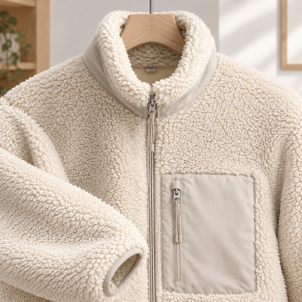 Serena Teddy Jacket - Lead Product Detail