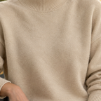 Natalia Mock Neck Sweater - Lead Product Detail
