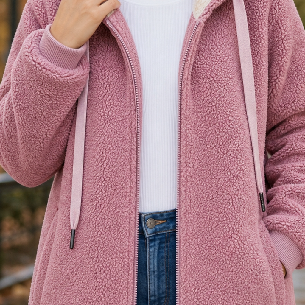 Christabel Teddy Jacket - Lead Product Detail