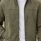 Remy Suede Look Jacket - Lead Product Detail