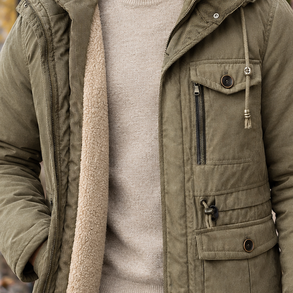 Philip Hooded Jacket - Lead Product Detail