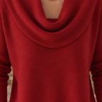 Edith Cowl Neck Sweater - Lead Product Detail