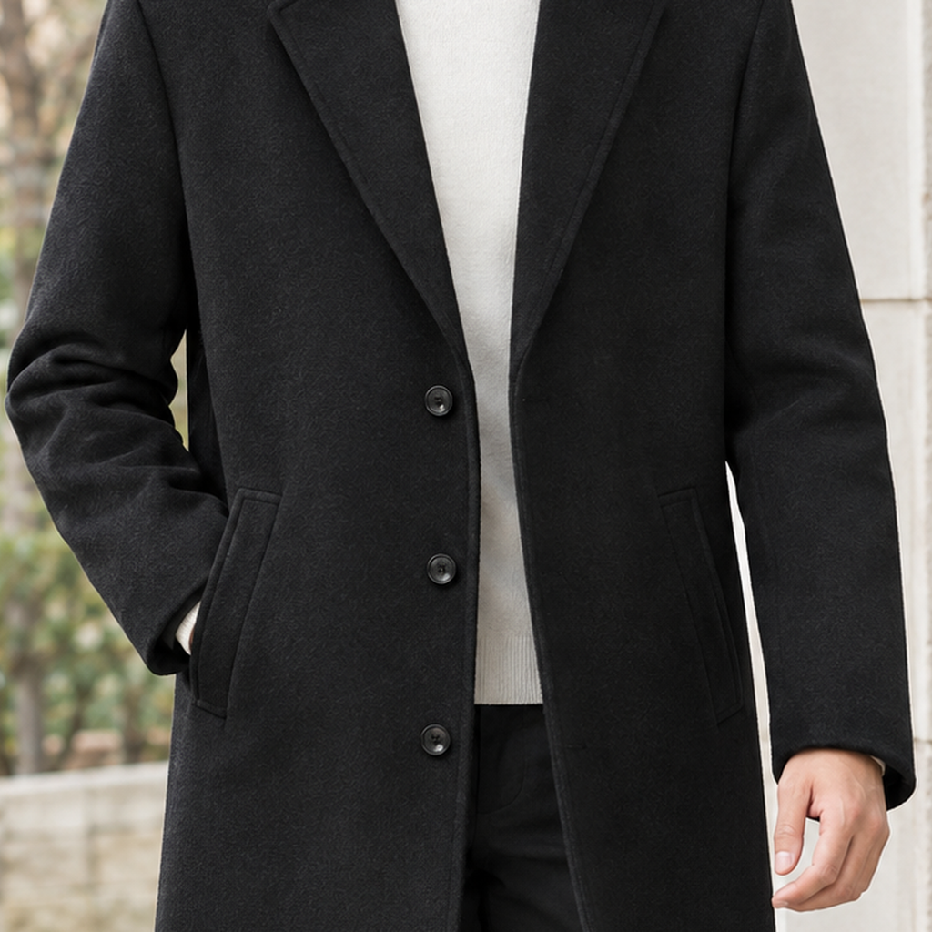 Austin Cashmere Overcoat - Lead Product Detail