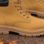Cesena Lace Up Boots - Lead Product Detail