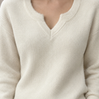 Melisande V-Neck Top - Lead Product Detail