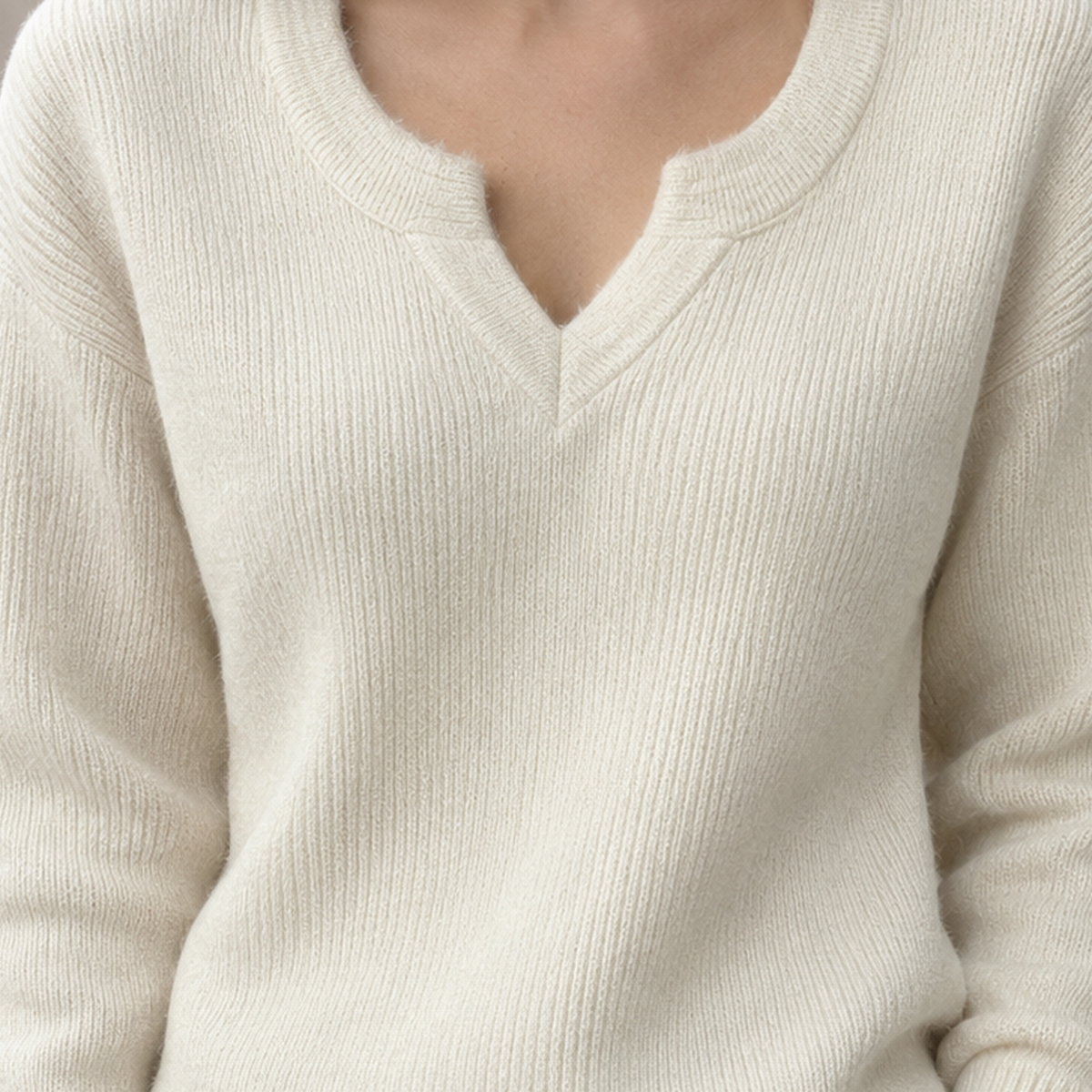 Melisande V-Neck Top - Lead Product Detail