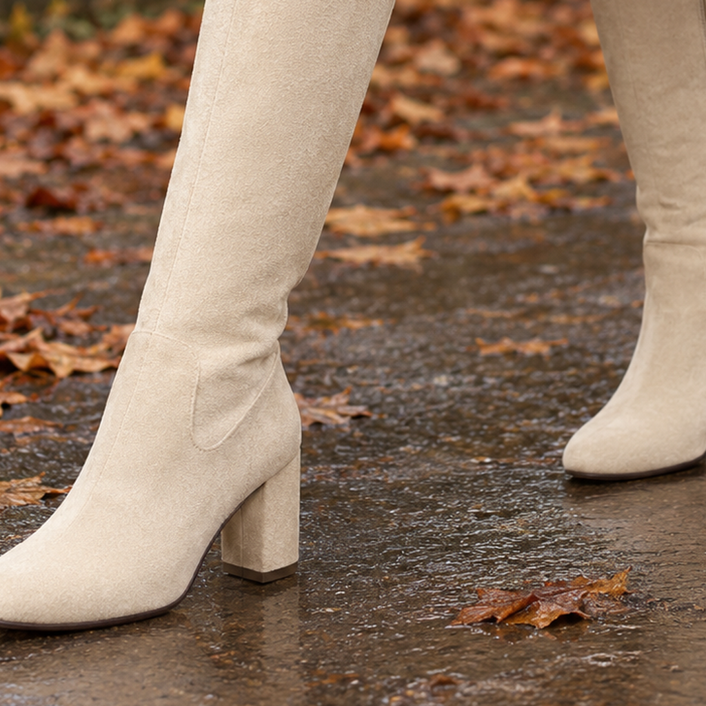 Serrano Fold Over Boots - Lead Product Detail