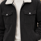 Arnaud Fleece Lined Jacket - Lead Product Detail