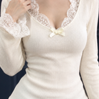 Maeve Lace Trim Top - Lead Product Detail