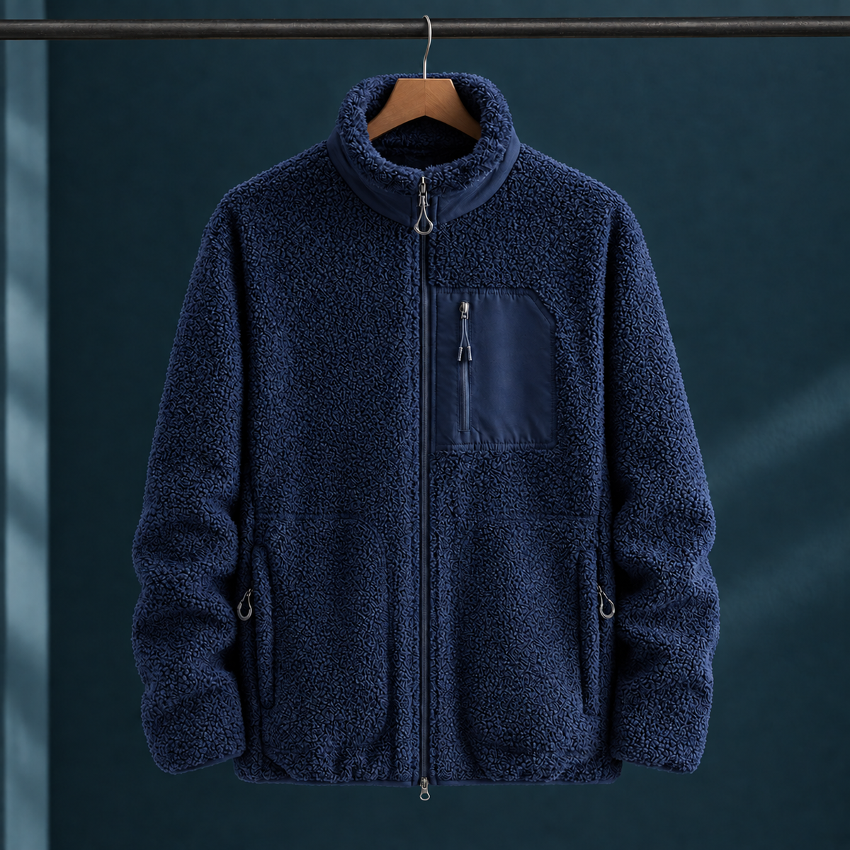 Sullivan Teddy Jacket - Navy