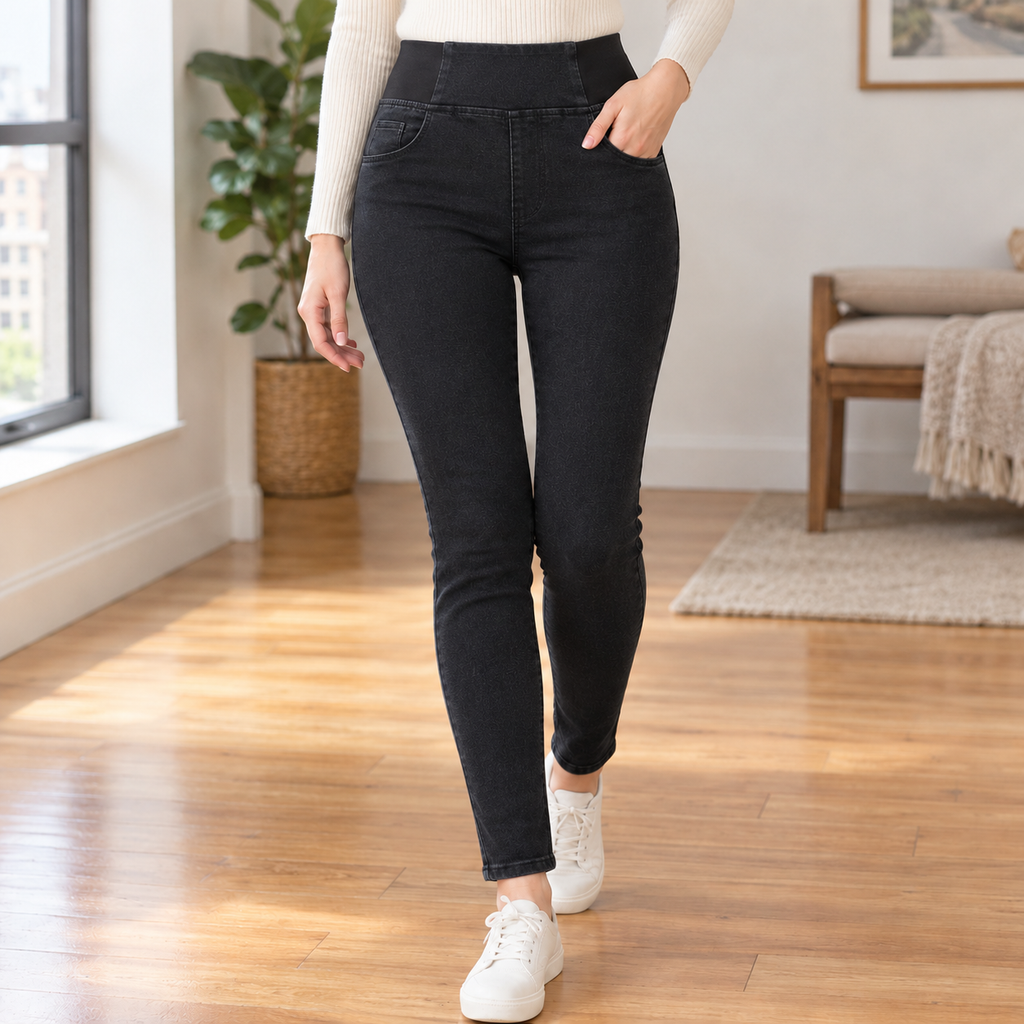 Bettina High Rise Pants - Black