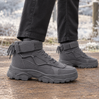 Mason Suede Boots - Gray