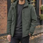 Wyatt Fleece Lined Jacket - Military Green