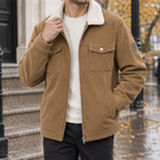 Arnaud Fleece Lined Jacket - Khaki