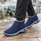 Colonna Lined Ankle Boots - Navy Blue