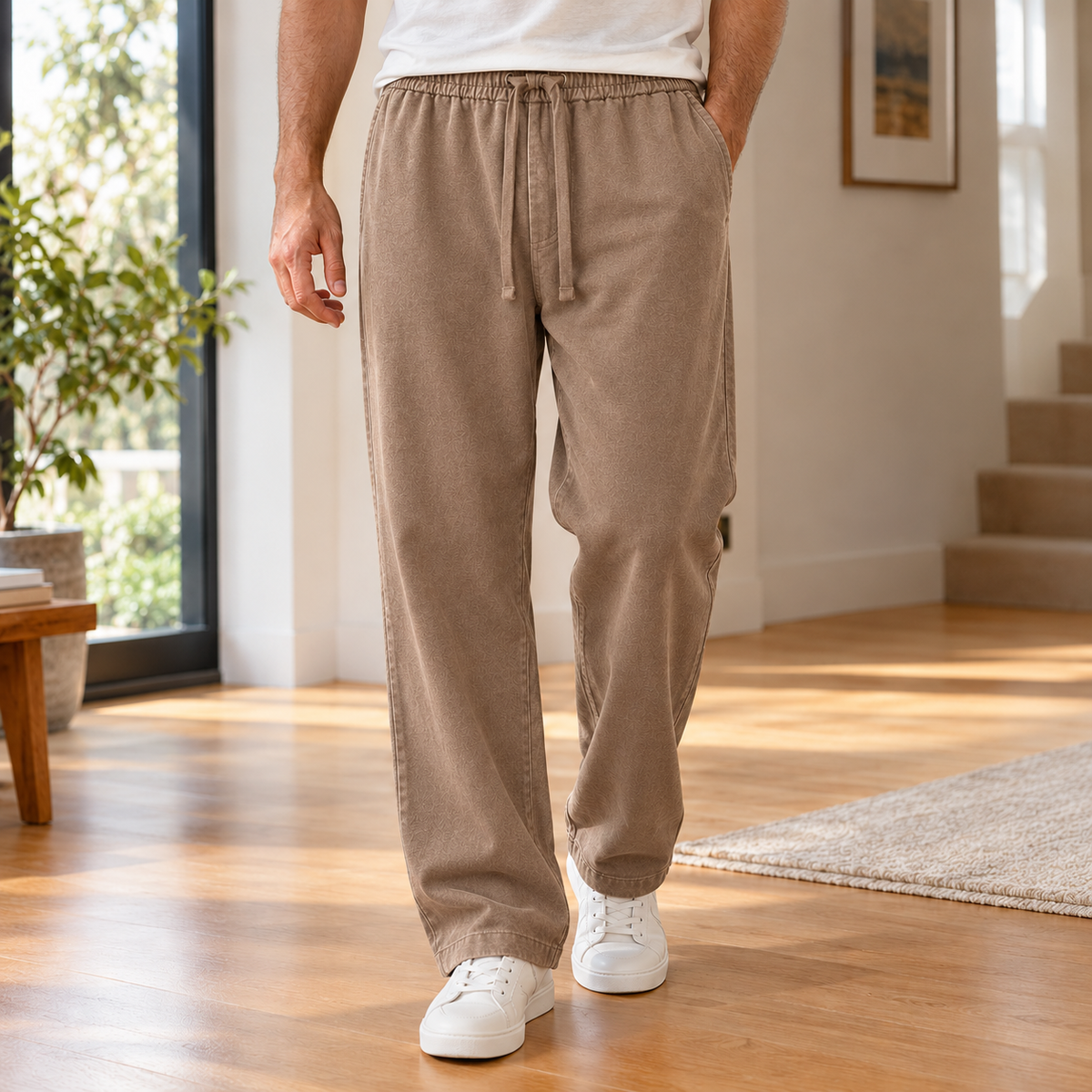Douglas Relaxed Pants - Coffee