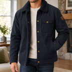 Caleb Cashmere Jacket - Dark Blue