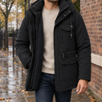 Philip Hooded Jacket - Black