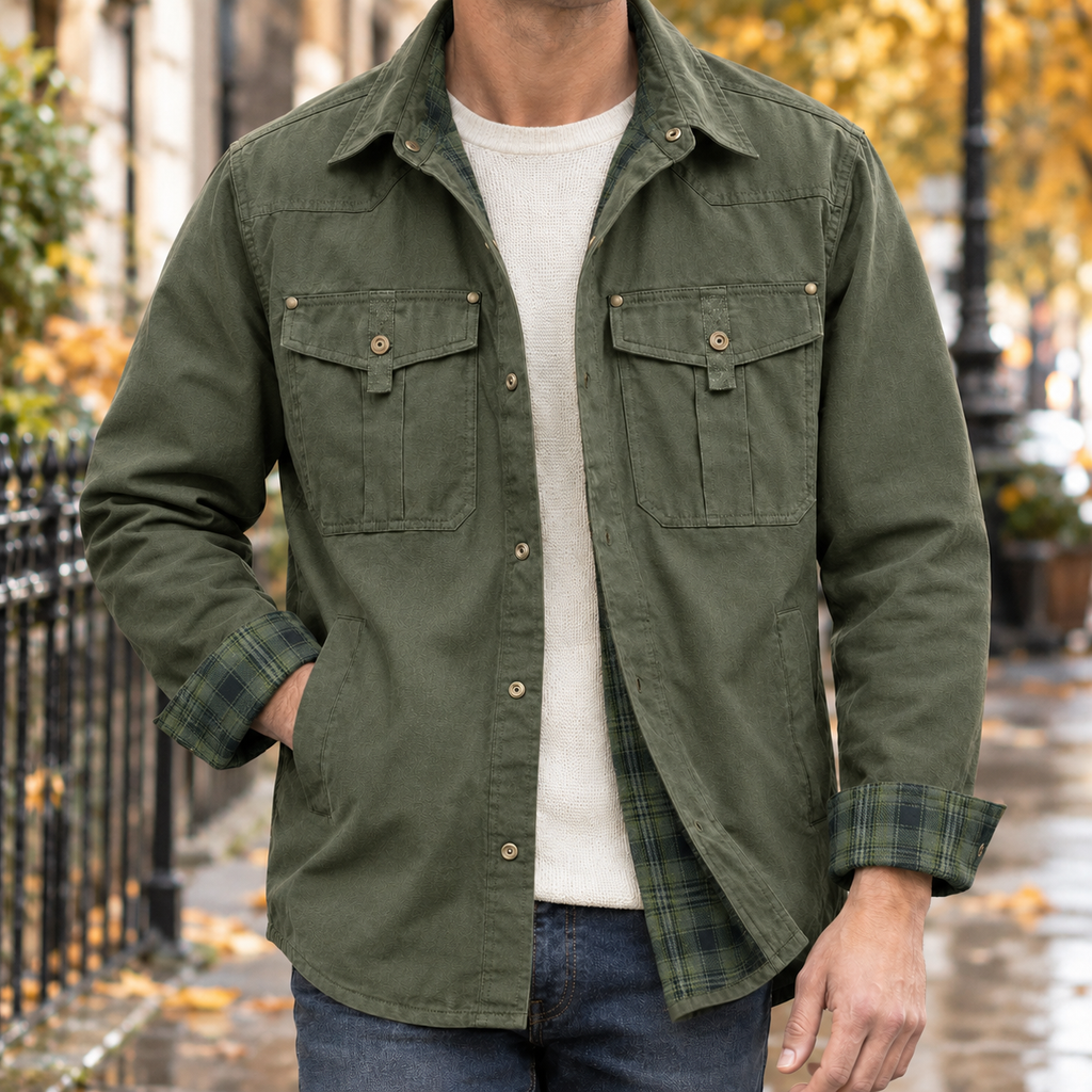 Sterling Utility Jacket - Green