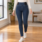 Bettina High Rise Pants - Indigo