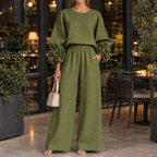 Ludovica Floral Cuff Set - Green